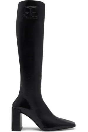 Courrèges Heritage Naplack 70mm leather boots