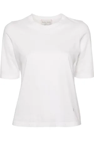 FORTE FORTE Logo-embroidered cotton T-shirt