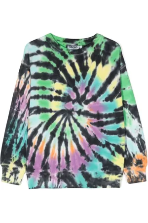 Molo Memphis tie-dye organic cotton sweatshirt