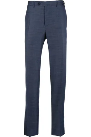 CANALI Mid-rise straight-leg trousers