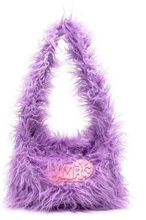 MARTINE ROSE Faux-fur shoulder bag