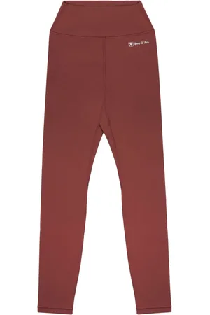 The Andamane Holly Bordeaux 80s High-waisted Leggings In Stretch