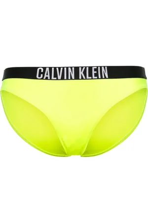 Calvin Klein Logo-waistband bikini bottoms