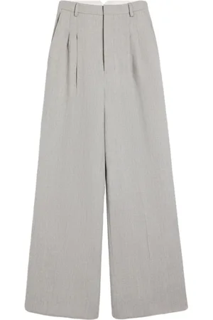 Ami Pleated palazzo pants