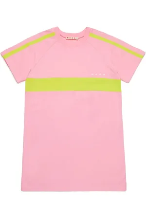 Marni Logo-print cotton T-shirt dress