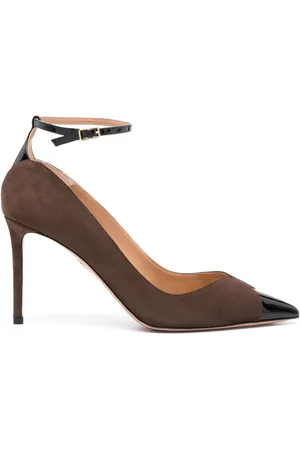 Aquazzura Pinot 85mm suede pumps