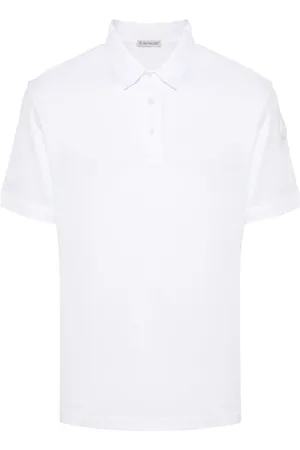 Moncler Logo-appliqué cotton polo shirt