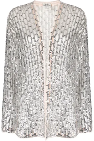FORTE FORTE Cut-out sequin tulle jacket
