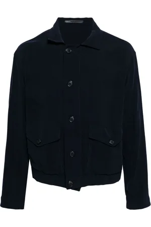 Giorgio Armani Spread-collar shirt jacket