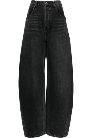 Alexander Wang Low-rise wide-leg jeans