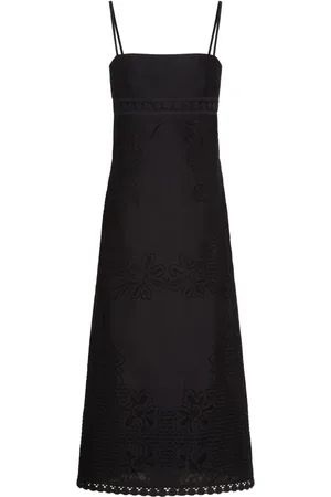 VALENTINO GARAVANI Cotton midi dress