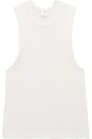Courrèges Knitted tank top