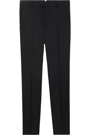 Ami Twill tapered-leg trousers