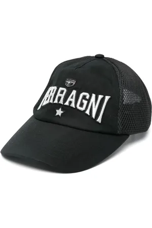 Chiara Ferragni Logo-embroidered mesh hat