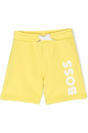 HUGO BOSS Logo-print cotton shorts