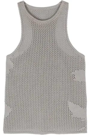 REMAIN Helena crochet-knit tank top