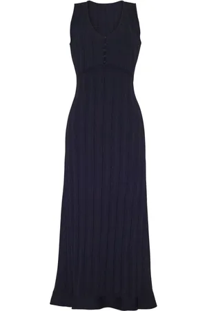 ADAM LIPPES Mysa pointelle-knit midi dress