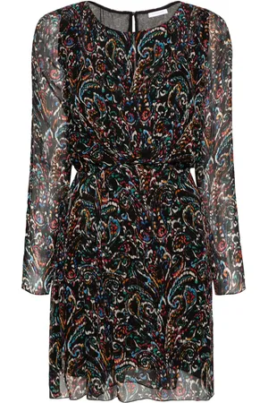 Patrizia Pepe Paisley-Soul georgette minidress