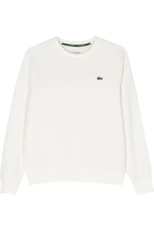 Lacoste Crocodile-patch jersey sweatshirt