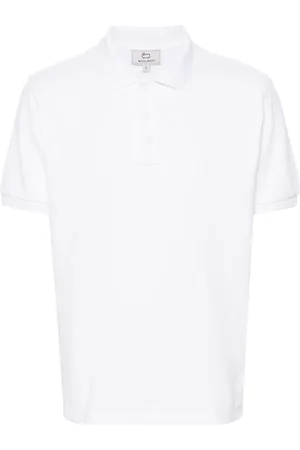 Woolrich Logo-print cotton polo shirt