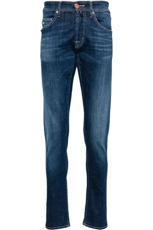 sartoria tramarossa Slim-cut cotton jeans