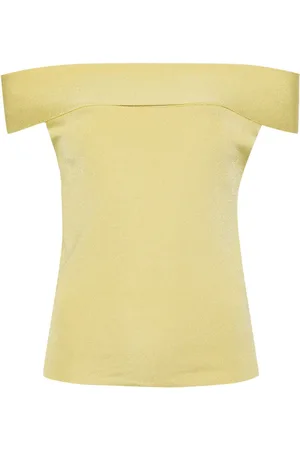 Fabiana Filippi Off-shoulder fine-ribbed top