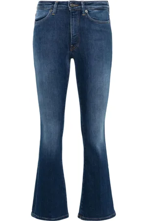 Dondup Logo-palque flared jeans