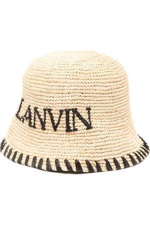 Lanvin Raffia bucket hat