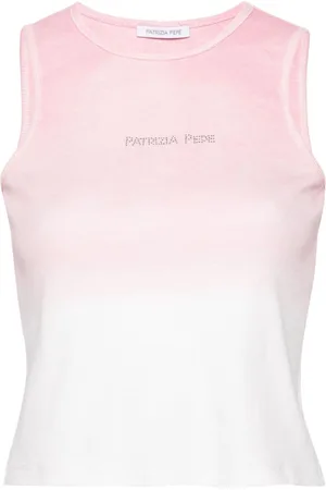 Patrizia Pepe Gradient-effect ribbed top