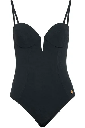 VERSACE Barocco-jacquard swimsuit
