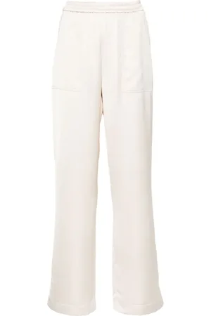 Roberto Collina Satin straight trousers
