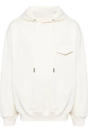SONGZIO Brush Strokes graphic-print cotton hoodie
