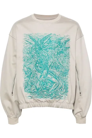 SONGZIO Pure Rebel graphic-print cotton sweatshirt