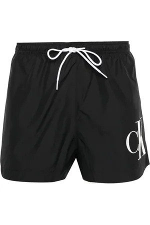 Calvin Klein Logo-print swim shorts