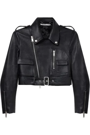 Stella McCartney Cropped biker jacket