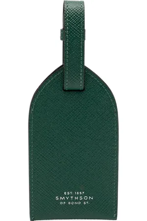 SMYTHSON Leather luggage tag