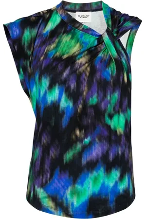Marant Etoile Nayda asymmetric T-shirt