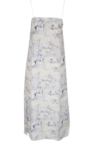 Khaite Th Sicily graphic-print dress