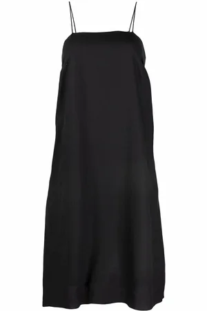 SUNNEI Square-neck spaghetti-straps dress
