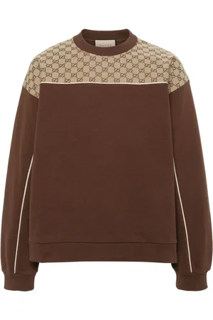 Gucci GG-canvas cotton sweatshirt