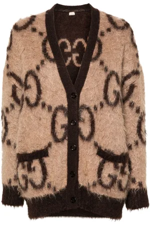 Gucci Reversible GG-jacquard cardigan