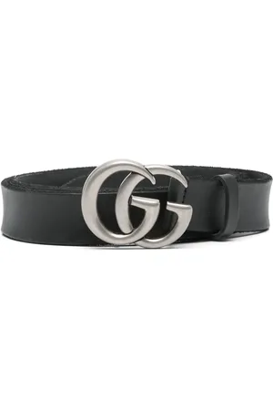 Gucci Double-G-buckle leather belt