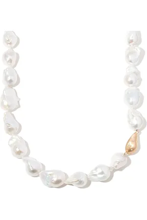Mateo 14kt yellow pearl necklace