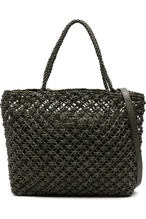 Officine creative Susan 02 macramé-effect tote bag