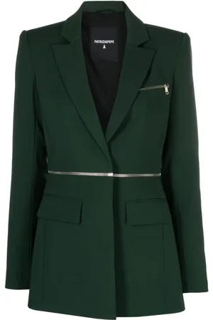 Patrizia Pepe Essential zip-detailed blazer