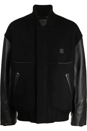 SONGZIO Varsity felted bomber jacket