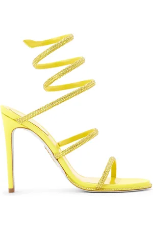 RENE CAOVILLA Cleo 105mm leather sandals
