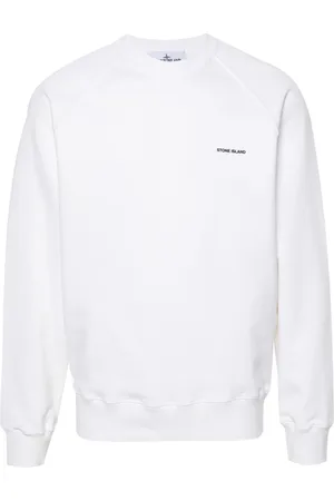 Stone Island Logo-print cotton sweatshirt