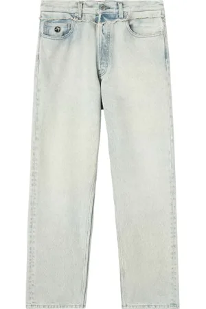 AMBUSH Frayed straight-leg jeans