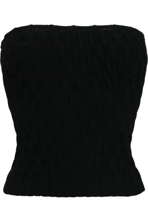JNBY Strapless knitted top